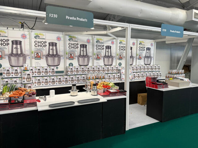 We are at the Ideal Home Show!